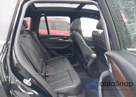 2021 BMW X3 xDrive30I из США, поврежденный, VIN 5UXTY5C01M9F66489